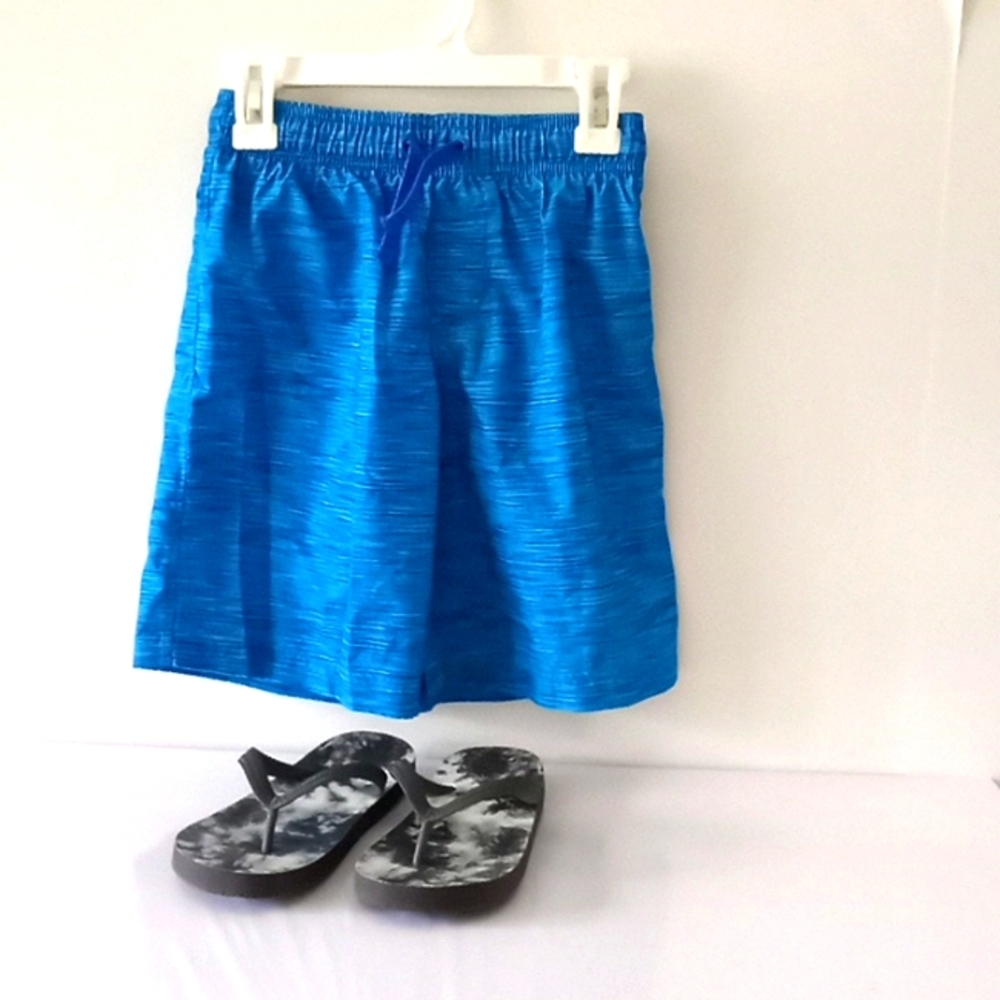 Wonder Nation Boys Swim Trunks/Flip Flops Bundle